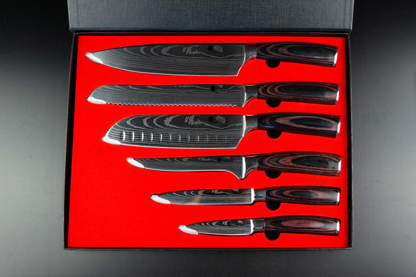 Messerset Classico - Qurve eine Marke von Calisso