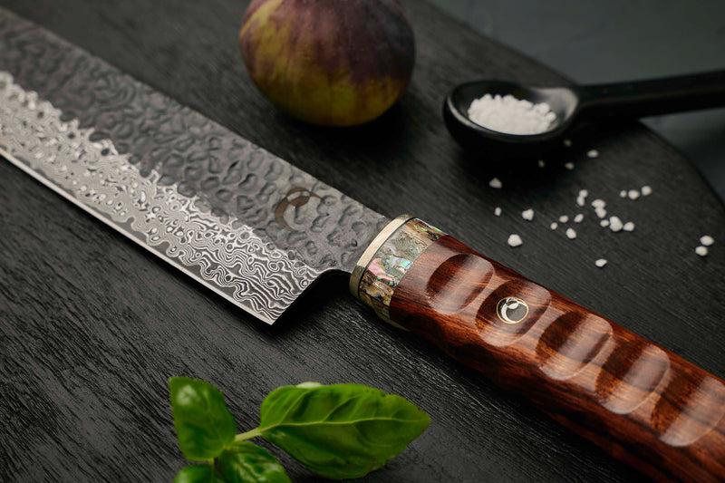 Messersäule Olive mit Messern